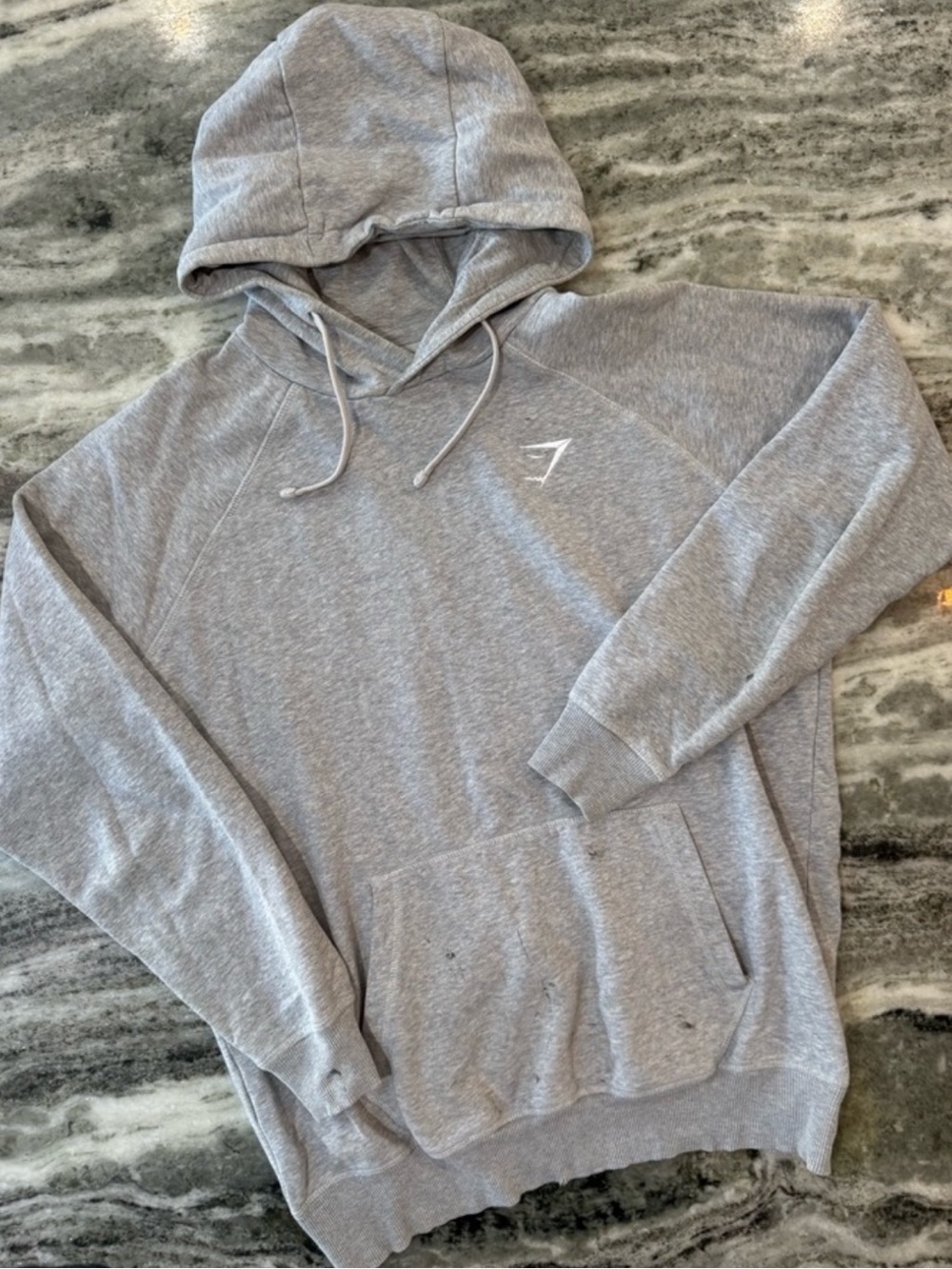 Gymshark Grey Hoodie Mens Medium - Picture 1 of 4
